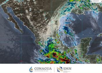 La depresión tropical Dos-E se localizó frente a las costas de Guerrero