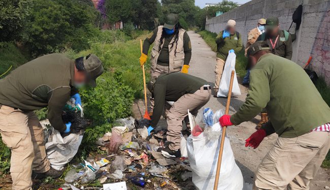 Recolectan 6.5 toneladas de basura en 830 metros del Río Lerma, en Ocoyoacac
