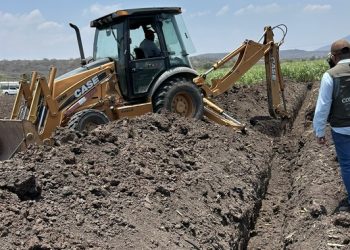 Impulsan en el sector agrícola parcela demostrativa de riego por goteo subterráneo en Morelos