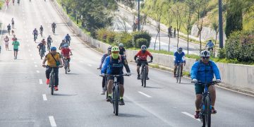 Fortalece gobierno estatal movilidad activa con Vía Recreativa Metropolitana