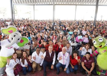 Entrega Presidente Municipal 12 mil despensas del programa «Alimentación Imparable» en San Sebastián de Aparicio