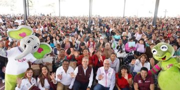 Entrega Presidente Municipal 12 mil despensas del programa «Alimentación Imparable» en San Sebastián de Aparicio