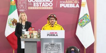 Puebla reduce 55 por ciento la superficie afectada por incendios forestales.