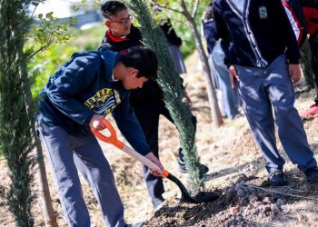 Realizan en San Andrés Cholula jornada de reforestación en la inspectoría Emiliano Zapata