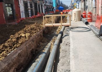 Más de 8 mil 800 habitantes y comerciantes beneficiados con “Renovación de la Red Hidráulica”