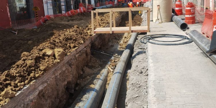 Más de 8 mil 800 habitantes y comerciantes beneficiados con “Renovación de la Red Hidráulica”