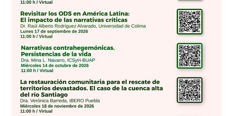 IBERO Puebla invita al seminario internacional sobre sustentabilidad en América Latina