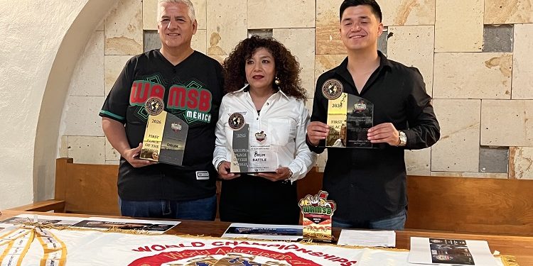 San Pedro Cholula sede del primer Campeonato Mundial de Bandas de Marcha en México.