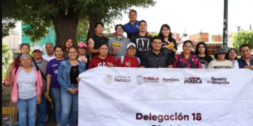 DIF Municipal y Sistema Estatal DIF impulsan jornada de faena en San Pedro Cholula