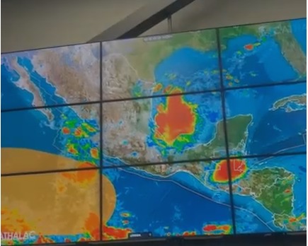 Activa Edil monitoreo preventivo ante pronóstico de lluvias