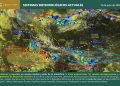 Este día, se pronostican lluvias intensas para regiones de Sinaloa,Durango, Nayarit, Michoacán y Guerrero