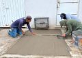 Supervisa Gobierno de la Ciudad trabajos de rehabilitación vial en San Felipe Hueyotlipan