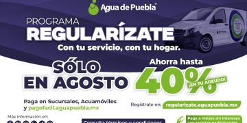 Ahorra hasta 40% en tu recibo de agua: arranca Programa de Regularización en Puebla