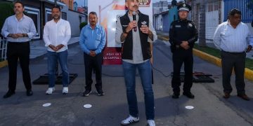 Con Puebla Brilla, Gobierno Municipal moderniza al 100 por ciento alumbrado público en Galaxia Bosques de Amalucan
