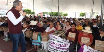 Entrega Presidente Municipal más de 5 mil despensas del programa “Alimentación Imparable” en San Miguel Canoa