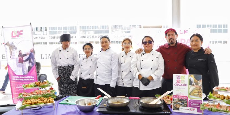 Apertura DIF Puebla Capital las inscripciones para la Carrera de Capacitación para el Trabajo en Gastronomía