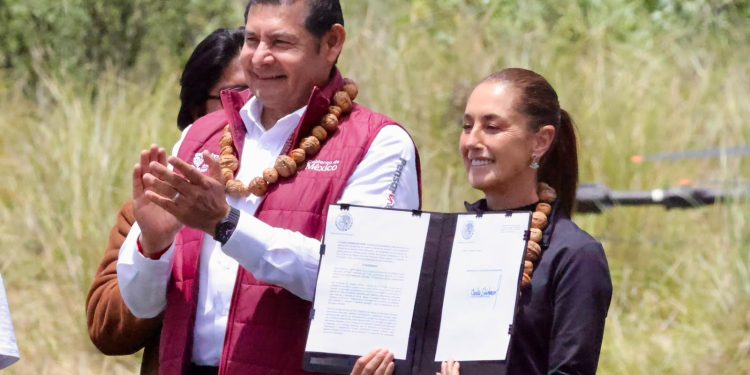 Desde Puebla, Presidenta Sheinbaum firma decreto para reforestar a México y restaurar ecosistemas