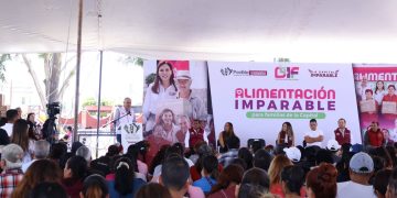 Entrega Gobierno de Ciudad apoyos alimentarios en Guadalupe Hidalgo