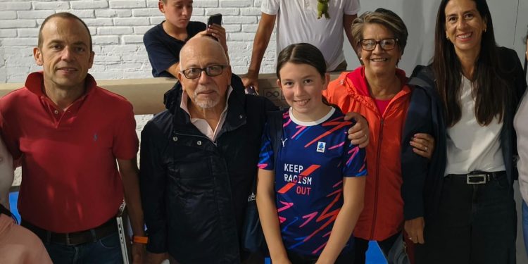 «MAS GIMNASIA» despidió a una brillante alumna y gimnasta, Sophie Hollmann Macip