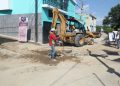 Supervisa Gobierno de la Ciudad construcción de red de alcantarillado sanitario en Romero Vargas