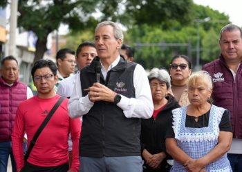 Entrega Edil rehabilitación vial del Bulevar Héroes del 5 de Mayo