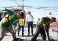 Supervisa Alcalde campaña “BacheAndo Puebla” en Xochimehuacan