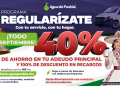 Agua de Puebla amplía en septiembre los beneficios del programa “Regularízate” con ahorro del 40% en adeudo y 100% en recargos