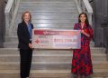 Entregan Pepe Chedraui y MariElise Budib donativo a Cruz Roja por colecta anual