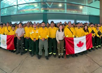 México concluye misión de apoyo a Canadá en el combate de incendios forestales