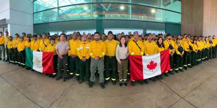 México concluye misión de apoyo a Canadá en el combate de incendios forestales