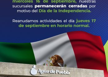 Agua de Puebla informa