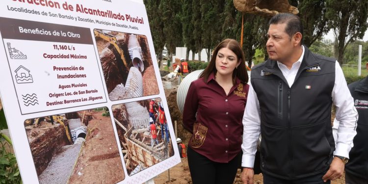 Con obras que protegen a las familias, Gobierno del Estado Transforma Zacatlán