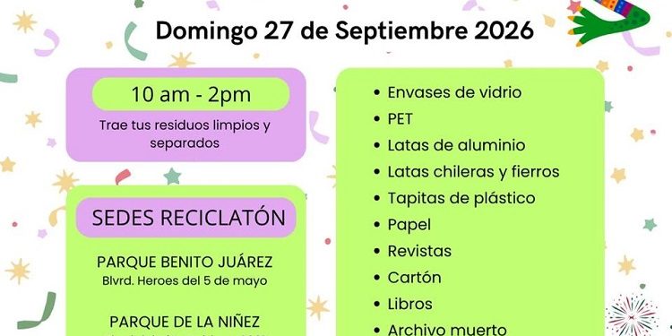 Salva al Mar invita a Reciclatón septiembre