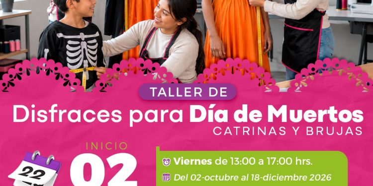 Apertura DIF Puebla Capital nueva temporada de talleres alusivos al Día de Muertos