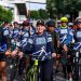 Promueve Lupita Cuautle el uso responsable de la bicicleta y la convivencia familiar en San Andrés Cholula