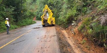 Gobierno del Estado atiende y libera oportunamente tramos carreteros afectados por las lluvias