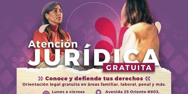 Gobierno de Puebla Capital acerca atención psicológica y asesoría jurídica gratuita a las mujeres de Puebla