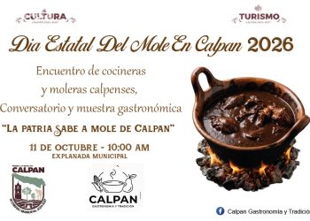 Calpan celebrará el Día Estatal del Mole 2026