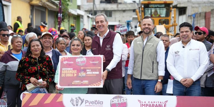 Arranca Pepe Chedraui obras de pavimentación en La Resurrección