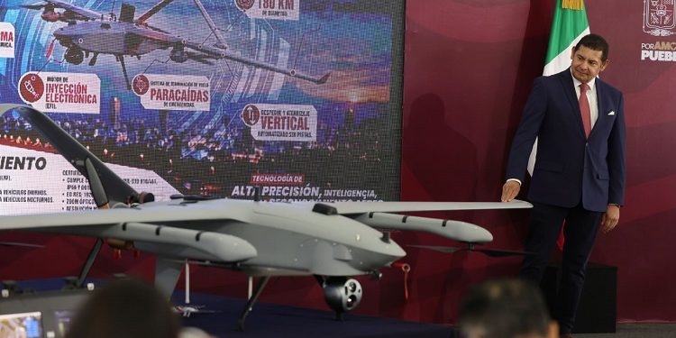 Se fortalece estrategia de seguridad estatal con drones de alta tecnología para monitoreo en tiempo real