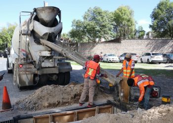 Avanza Gobierno Pepe Chedraui en la modernización del Sistema de Captación Pluvial en bulevar Héroes del 5 de Mayo