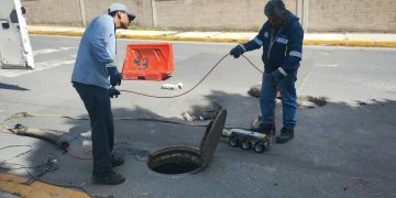 Agua de Puebla concluye rehabilitación del drenaje y repavimentación en la avenida Cúmulo de Virgo