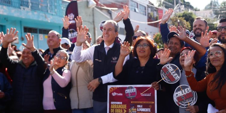 Arranca Pepe Chedraui trabajos de rehabilitación vial en San Jerónimo Caleras