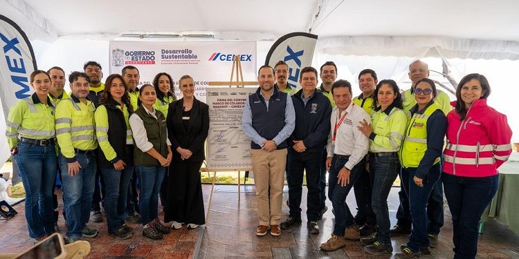 Acuerdan Cemex y Gobierno del Estado de Puebla trabajar por el ambiente