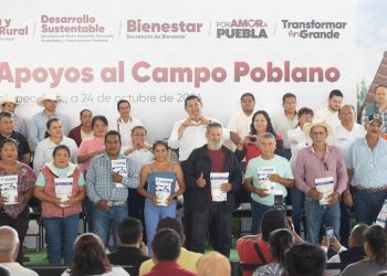 Más de 2 mil apoyos al campo poblano: Gobierno del Estado
