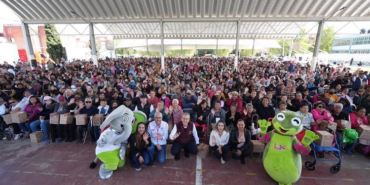 Edil Capitalino realizó entrega masiva de “Alimentación Imparable” en Agua Santa