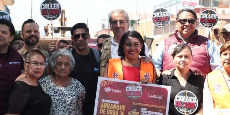 Arranca Alcalde trabajos de rehabilitación vial en la colonia Adolfo López Mateos